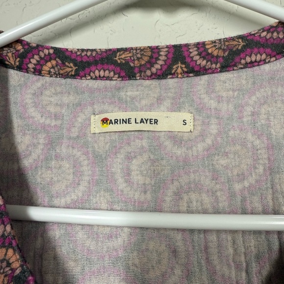 Marine Layer Colette Doublecloth Top Size Small - Picture 7 of 10